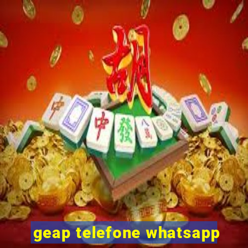 geap telefone whatsapp